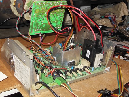 Hantarex MTC-900E/USA chassis on the bench