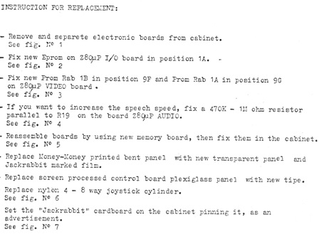 Jackrabbit conversion steps