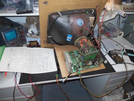 MTC-900E/USA on the test bench