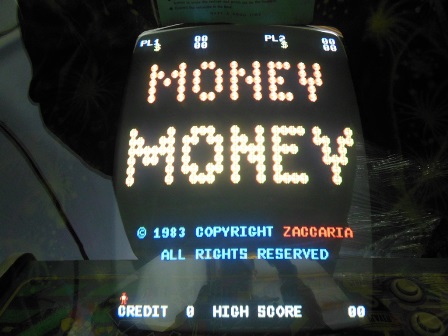 Money Money title screen