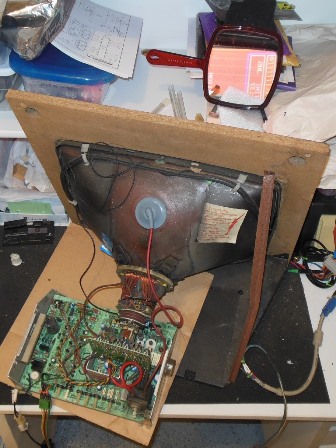 Hantarex MTC-900E/USA chassis on the bench