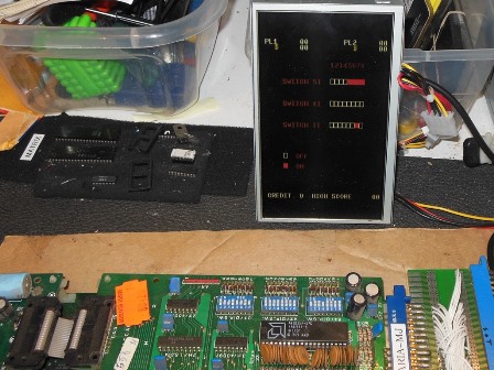 Money Money DIP switch test mode