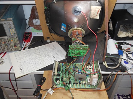 MTC-900E/USA chassis on the bench