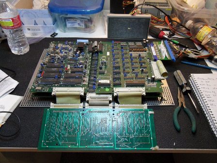 PCB on the bench