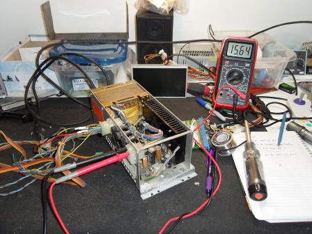 IGR power supply back on the bench for repair