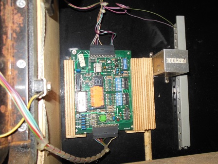 Zaccaria 1B1185 credit board, in cab