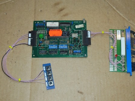 Zaccaria 1B1185 credit board, on the bench