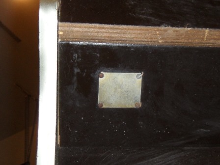 Covered external degaus button