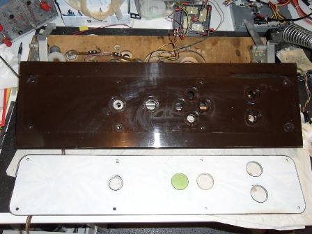 Mr. Do! control panel joystick & overlay transplant