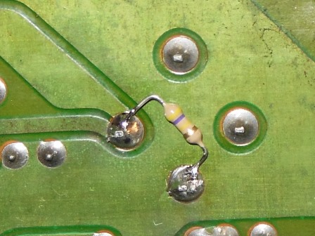 Hantarex US250 bleed resistor