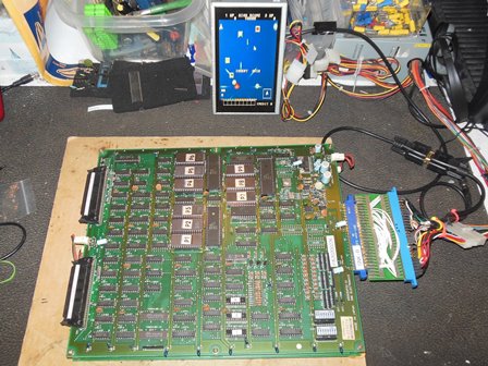 SNK Alpha Mission PCB