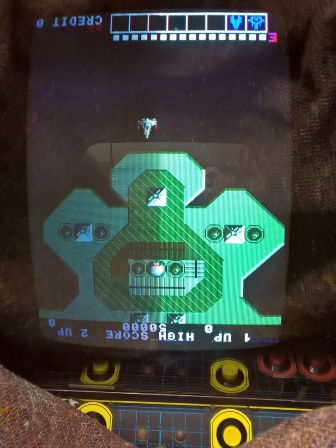 SNK Arian Mission upside down