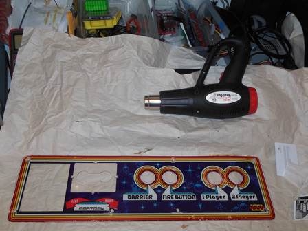 Control panel overlay flattening