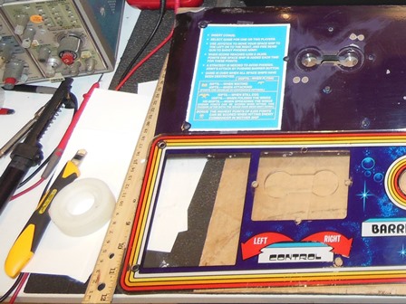 Repro Zaccaria Phoenix instruction card, placement