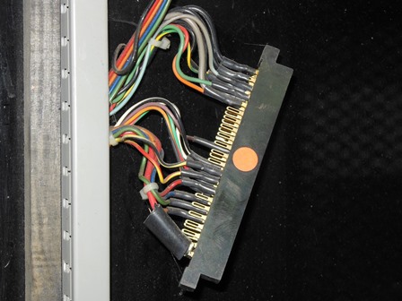 Zaccaria Puck Man game PCB connector