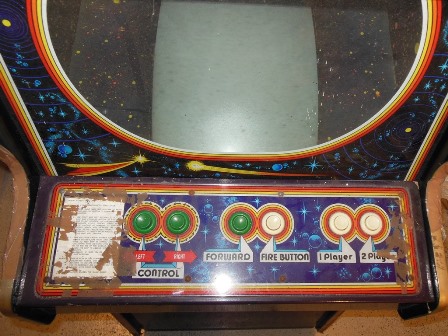 Zaccaria Quasar, control panel