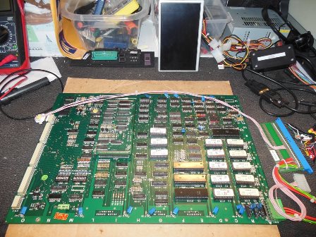 Zaccaria Quasar main PCB on the bench