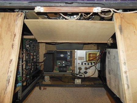 Quasar interior, viewed from above