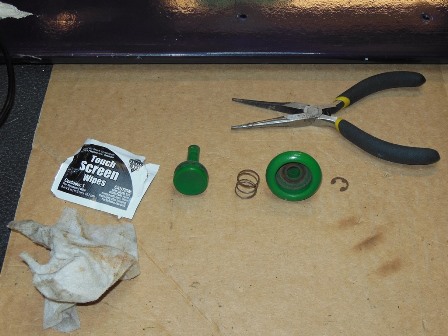 Button disassembly & cleaning