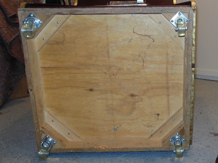 Steel industrial castors