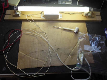 Mrque light, repaired