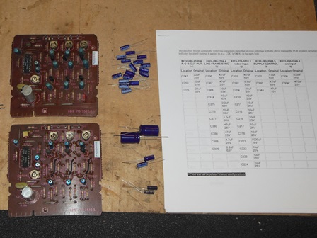 Philips KT-3 inverting & non-inverting input PCBs