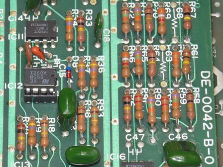 Tomahawk 777 audio PCB, UFO sound mix