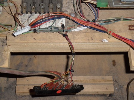 Finished wiring restoration