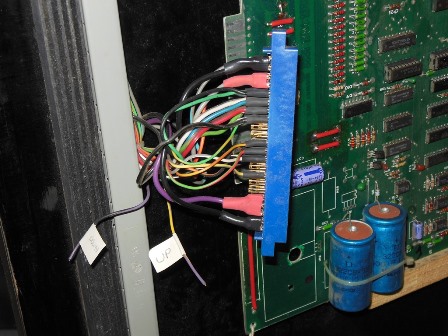 Galaxian wiring connector