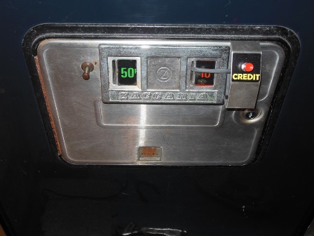 Coin entry slots