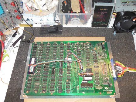 Game PCB cleanup