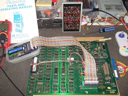 Galaxian multi-game with Arduino ICT