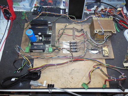 Space Fortress power supply & wiring