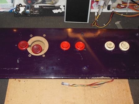 Control panel buttons