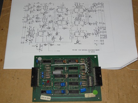 1B1145 credit PCB on the bench