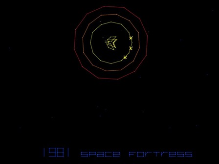 MAME Space Fortress attract mode