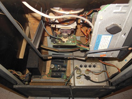 Zaccaria Super Cobra upright - inside top