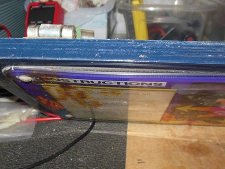 Control panel overlay deformed - left