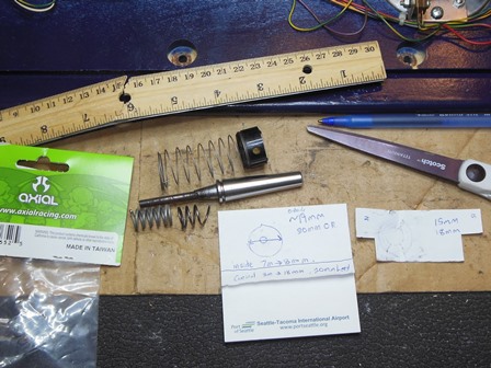 Joystick spring investigation