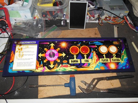 Super Cobra control panel