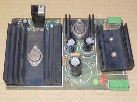 Zaccaria 1B1126 power PCB - after rebuild
