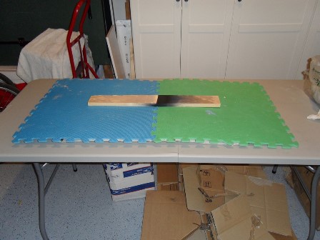 Cardboard surround flattening, part 2