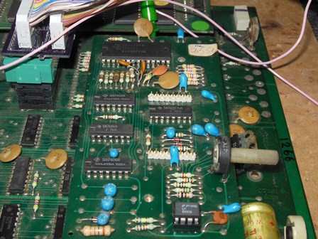 The Invaders audio sub PCB
