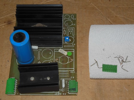 1B1126 power plug and voltage pot - after