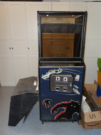 Invaders back box removed