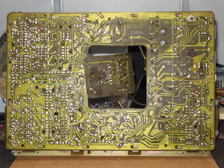 Philips KT-3 monitor chassis, solder side
