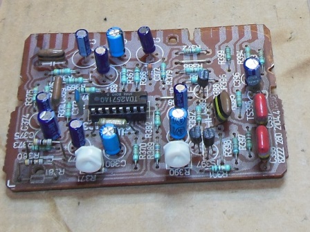 KT-3 line frame sync pot replaced