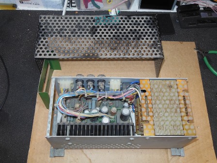 IGR elettronica M1010 PSU, before cleaning