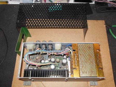 IGR elettronica M1010 PSU, after cleaning