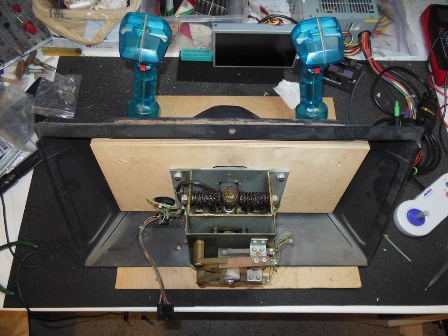 Yoke control panel assembly - rear